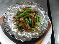 茶樹菇爆菜心